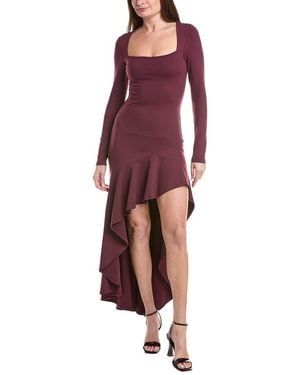 Susana Monaco High-Low Maxi Dress - Red