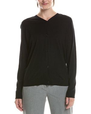 Eileen Fisher Wool Cardigan - Black