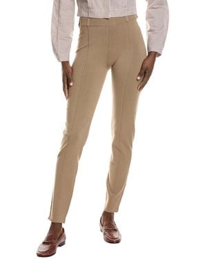 Minnie Rose Knit Tapered Pant - Natural