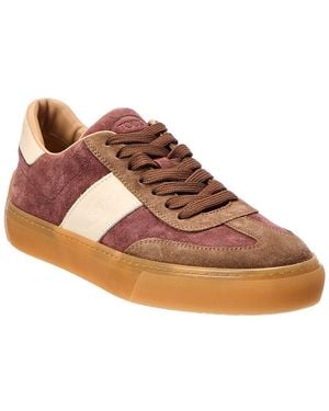 Tod's Suede Sneaker - Brown