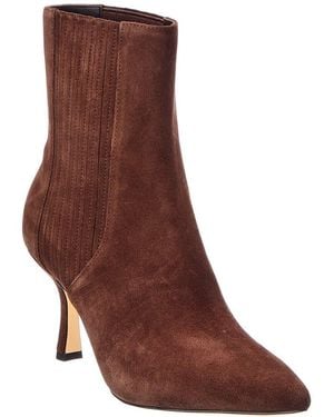 Stuart Weitzman Isla Suede Chelsea Boot - Brown
