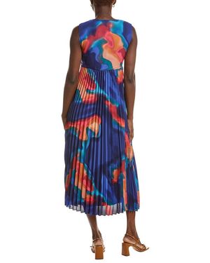 strapless open back dress Girl's Custom Pleated Dress