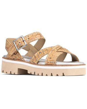 Donald J Pliner Pyper Cork Sandal - Metallic