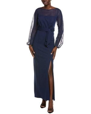 JS Collections Abigail Gown - Blue