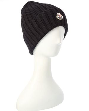 Moncler Wool Beanie - Black