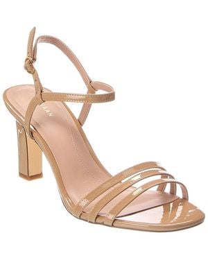 Cole Haan Michelina Strappy Patent Sandal - Metallic