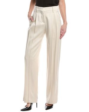 Brunello Cucinelli Pleated Pant - Natural