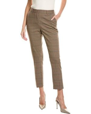 Tahari Glenn Plaid Pant - Natural