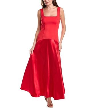Adele Berto Maxi Dress - Red