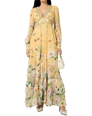 Linda Charm Maxi Dress - Metallic