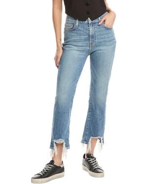 7 For All Mankind Greta High-Rise Slim Kick Jean - Blue