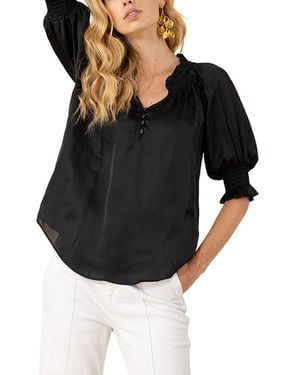 Hale Bob Eileen Blouse - Black