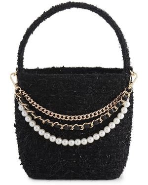 Shiraleah Annie Top Handle Bucket Bag - Black