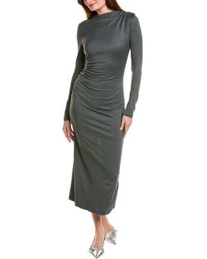 IPPONELLI Mock Maxi Dress - Green