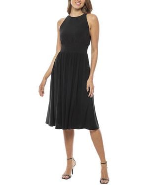 Marina Midi Dress - Black