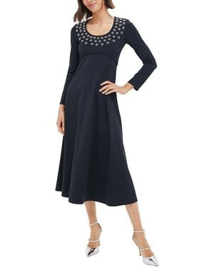Sea Caryl Beaded Midi Dress - Blue