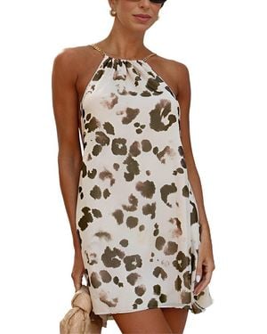 Alma King Sleeveless Mini Dress - Multicolour