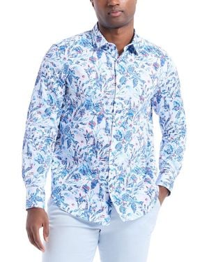 Robert Graham Tenston Woven Shirt - Blue