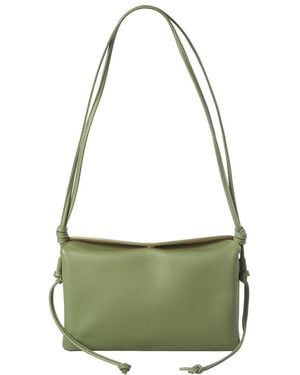 Celine Leather Shoulder Bag - Green