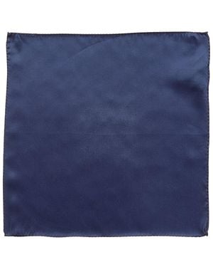 Dolce & Gabbana Small Square Silk Scarf - Blue