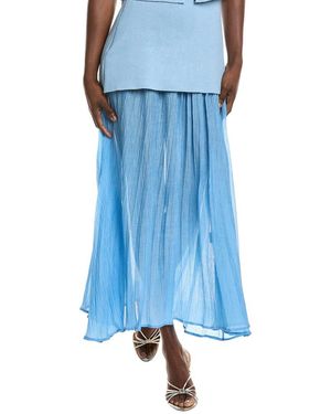 ANNA KAY Galvy Midi Skirt - Blue