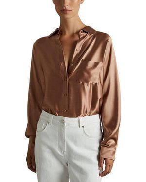 Reiss Claude Top - Brown