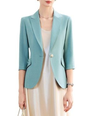 Bossy Chic Blazer - Blue