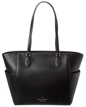 Kate Spade Madison Saffiano Leather Laptop Tote - Black
