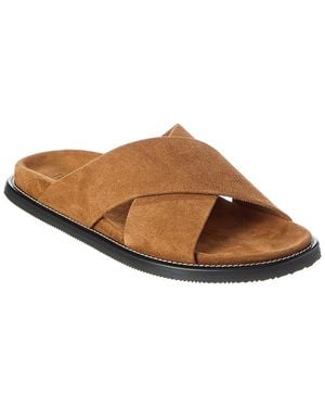 Todd Synder X Champion Crossover Suede Sandal - Brown