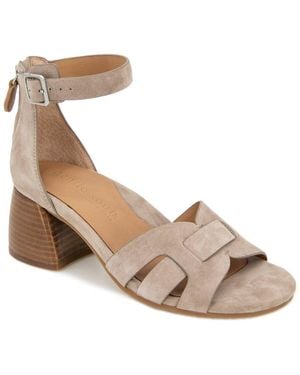 Gentle Souls Myla Suede Sandal - Multicolour