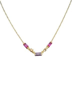 Italian Gold 14K Necklace - Metallic