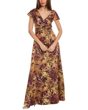 THEIA Mikado Gown - Brown