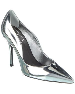 Roger Vivier Leather Pump - Metallic