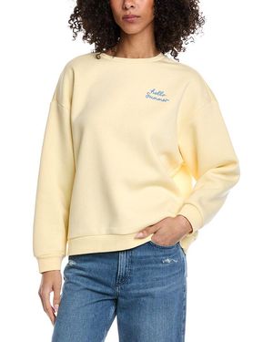 Vintage Havana Ultra Fleece Crewneck Sweatshirt - Natural