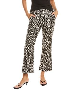 NIC+ZOE Lacy Diamonds Plaza Demi Boot Pant - Black