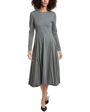 3.1 Phillip Lim Jersey Flare Dress - Grey