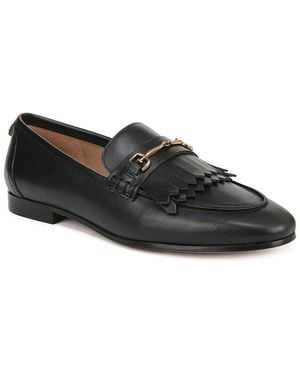Sam Edelman Lacy Leather Loafer - Black
