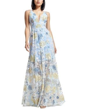 Dress the Population Samira Maxi Dress - Blue