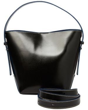 J.McLaughlin Crawford Leather Bucket Bag - Black
