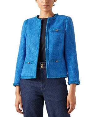 LK Bennett Lara Jacket - Blue