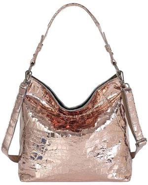 Tiffany & Fred Paris Leather Tote - Grey