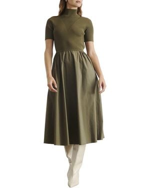 Tanya Taylor Teresa Knit Dress - Green
