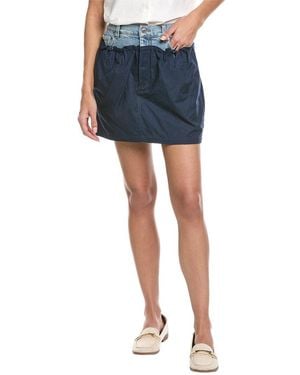 Jonathan Simkhai Hampton Mini Skirt - Blue
