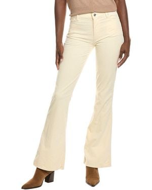 7 For All Mankind Ali High Waist Corduroy Trouser - Natural