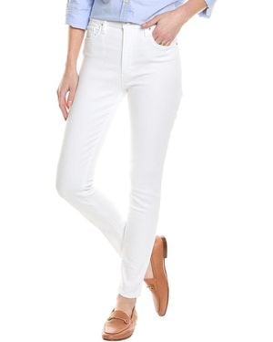 Hudson Jeans Barbara High-Rise Super Skinny Ankle Jean - White