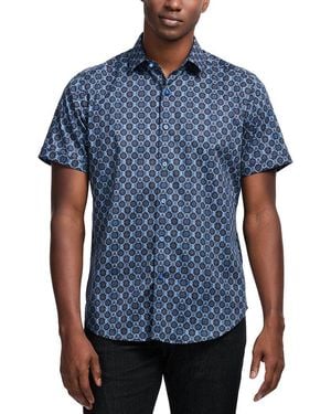 Robert Graham Bramston Woven Shirt - Blue