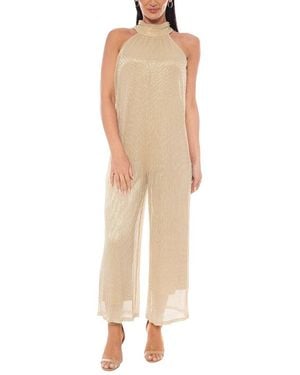 Marina Pleated Jumpsuit - Natural
