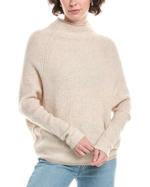 InCashmere Dolman Wool & Cashmere-Blend Jumper - Natural