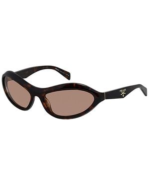 Prada Pra20S 61Mm Sunglasses - Brown