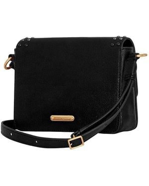 Rebecca Minkoff Bowie Studded Leather Crossbody - Black